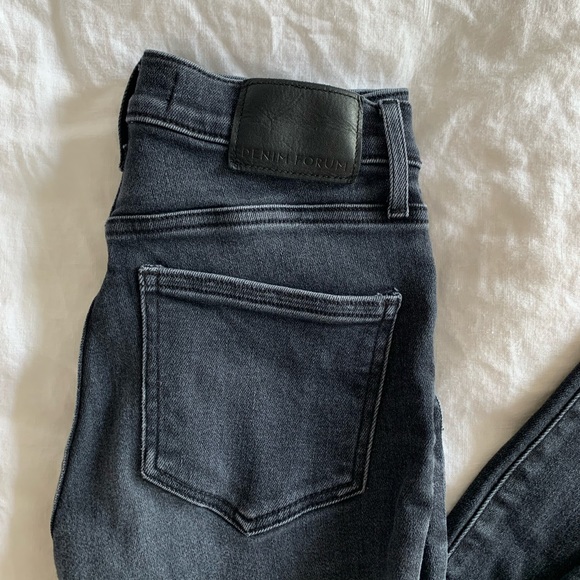 Denim Forum The Nico Mid Rise Skinny Denim Jeans 26L - Picture 8 of 13